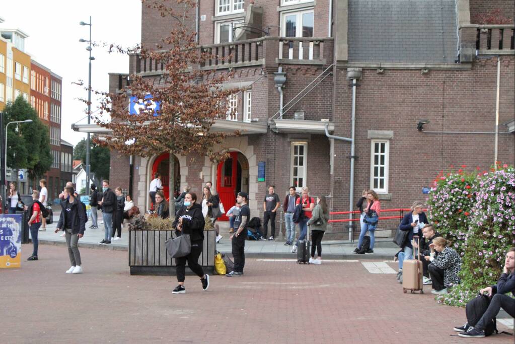 Drukte op treinstation door landelijke storing