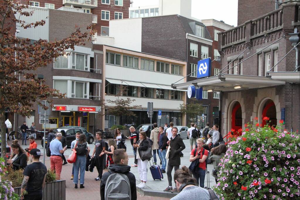 Drukte op treinstation door landelijke storing