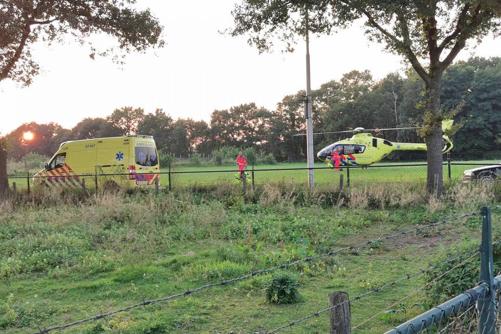 Fietser gewond door ongeval met personenauto