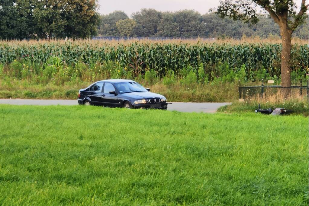 Fietser gewond door ongeval met personenauto