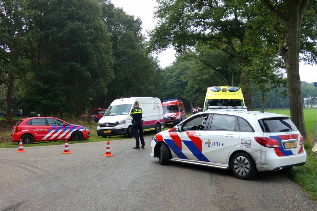 Uitslaande brand in stal met 300 varkens