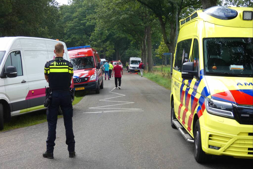 Uitslaande brand in stal met 300 varkens