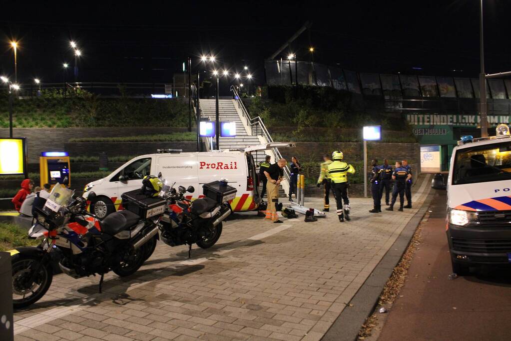 Treinverkeer gestremd na ongeval met trein