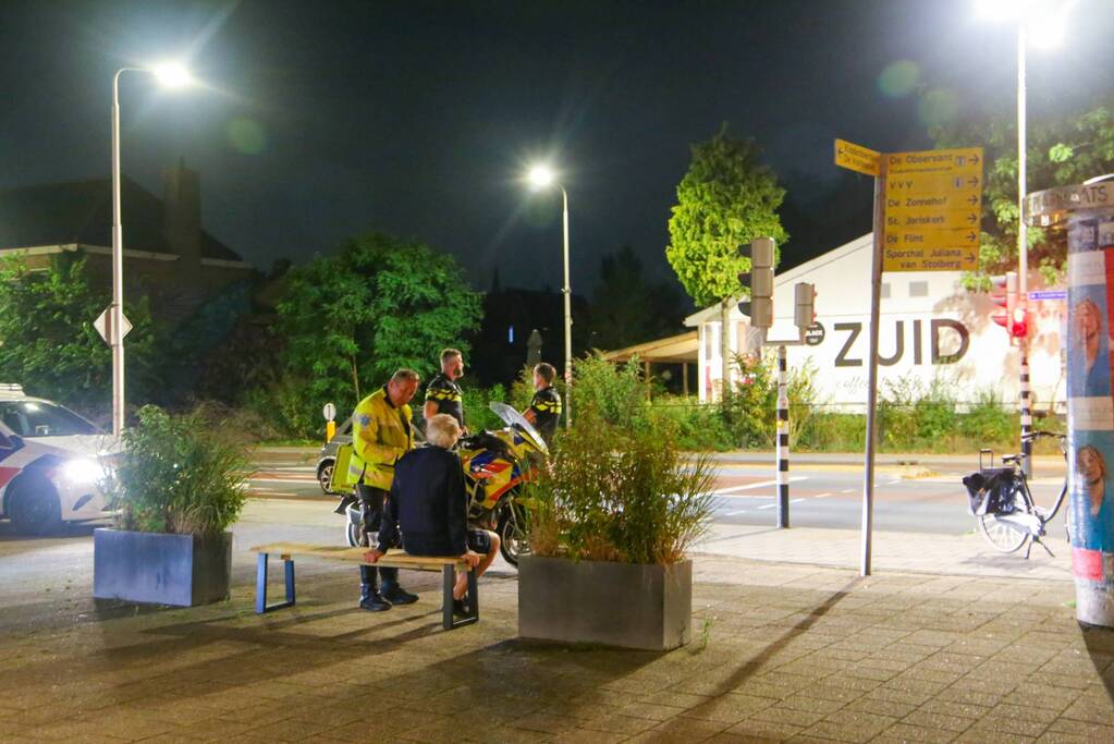 Fietser behandeld na ongeval met auto