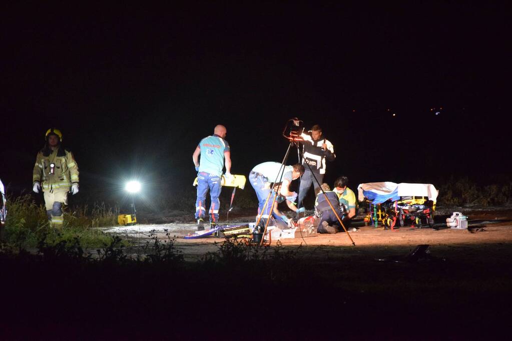 Persoon zwaargewond na ongeval met brommer