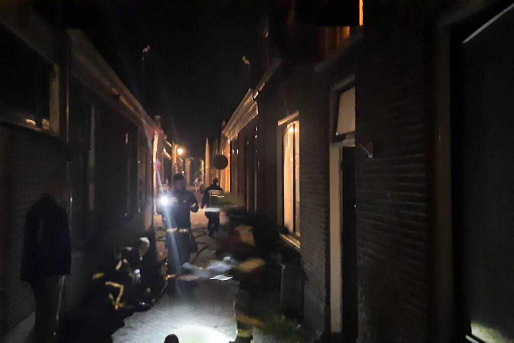 Woning vol rook door vergeten pan