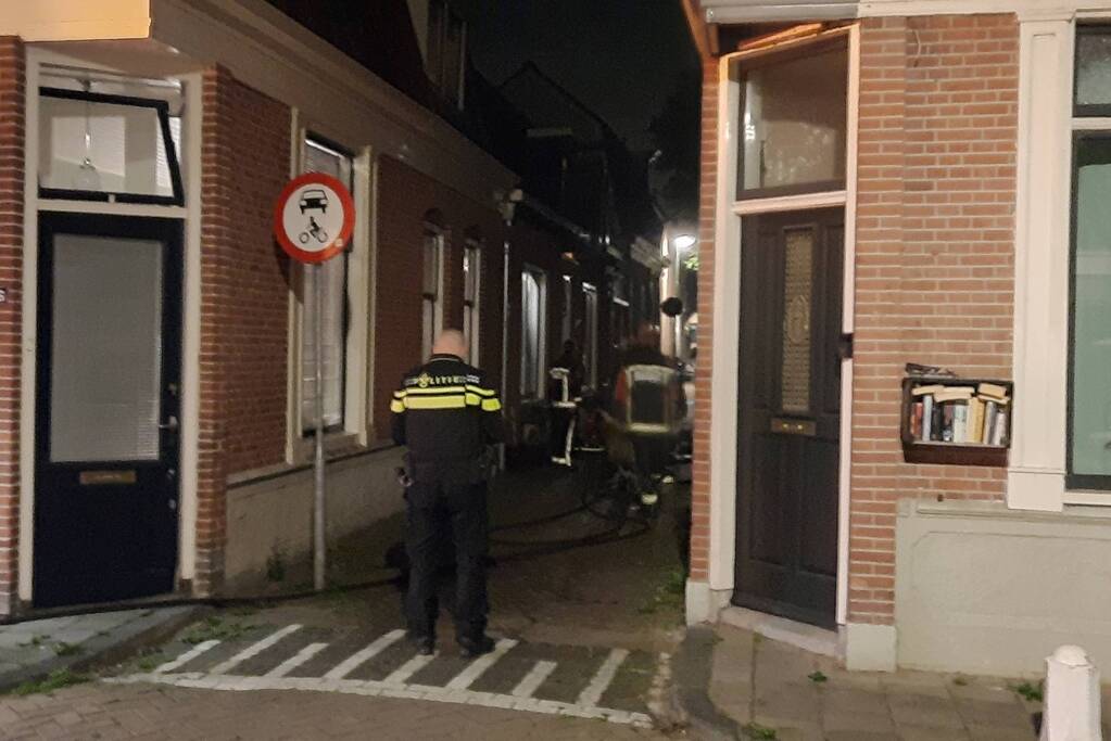 Woning vol rook door vergeten pan