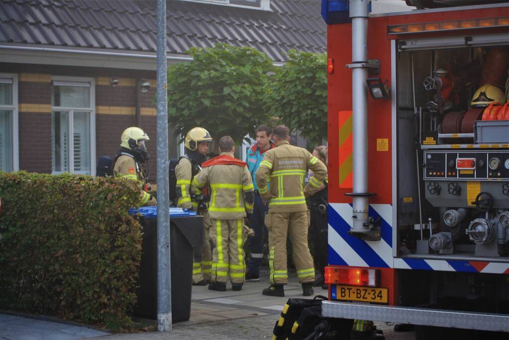 Brand in woning door vergeten pan