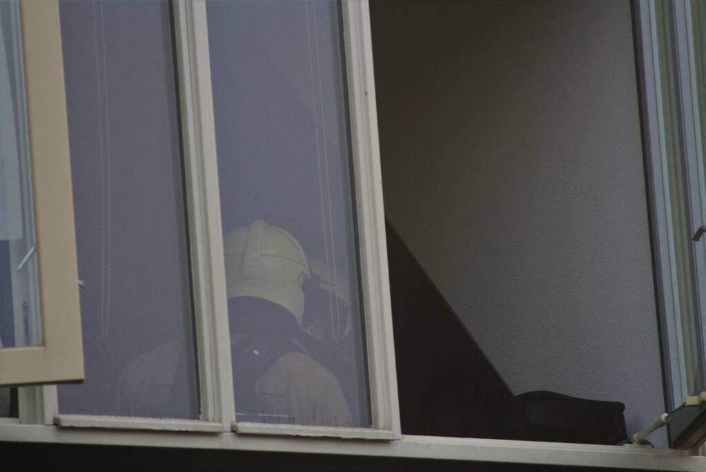 Brand in woning door vergeten pan