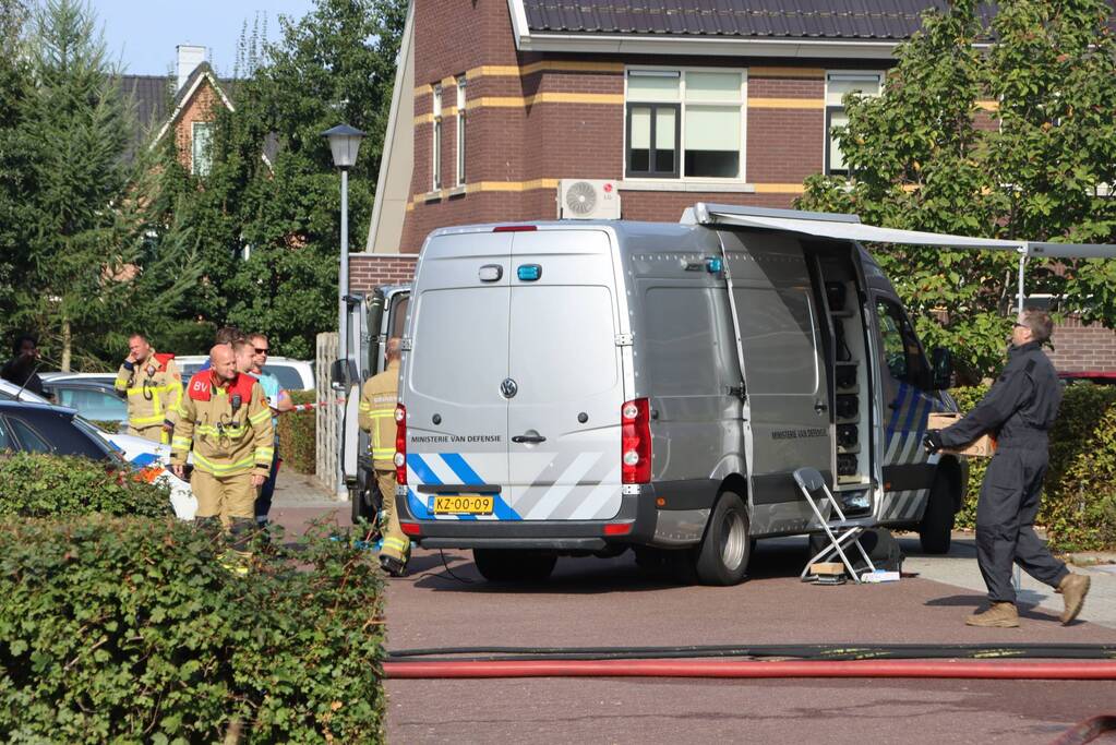 Bewoner aangehouden na vondst 500kg illegaal vuurwerk