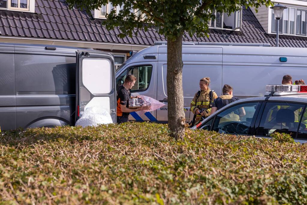 Bewoner aangehouden na vondst 500kg illegaal vuurwerk