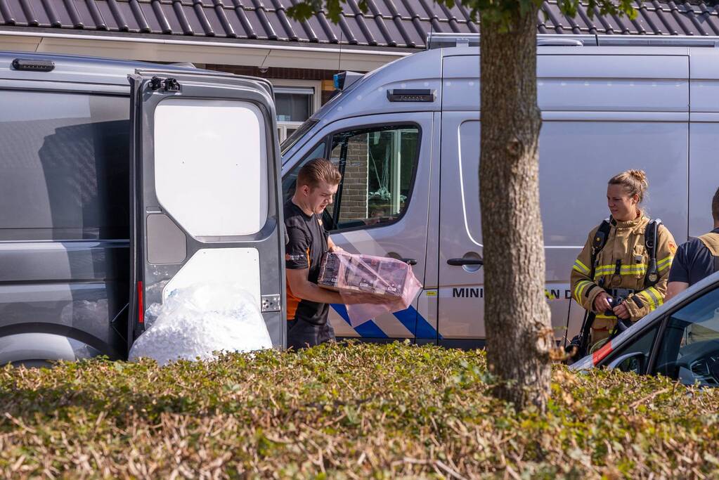 Bewoner aangehouden na vondst 500kg illegaal vuurwerk