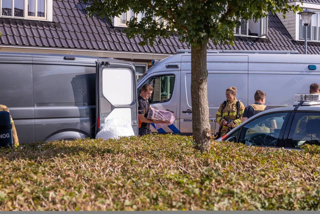 Bewoner aangehouden na vondst 500kg illegaal vuurwerk