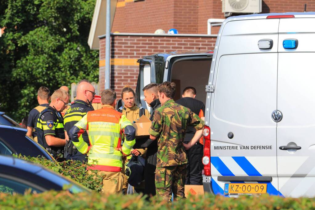 Bewoner aangehouden na vondst 500kg illegaal vuurwerk