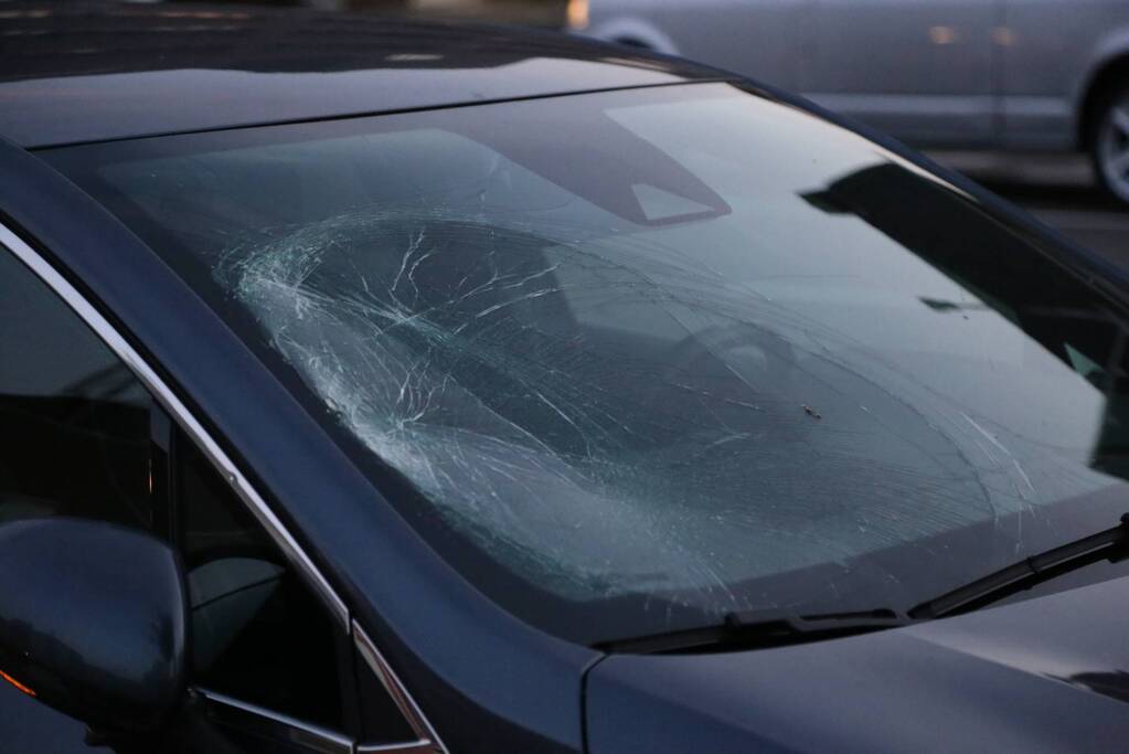 Fiets in de kreukels na aanrijding met auto
