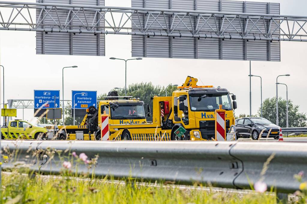 Veel schade bij ongeval met meerdere voertuigen