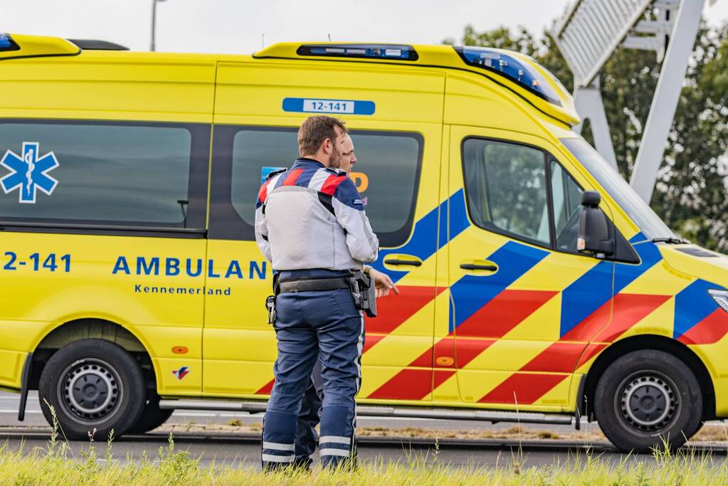 Veel schade bij ongeval met meerdere voertuigen
