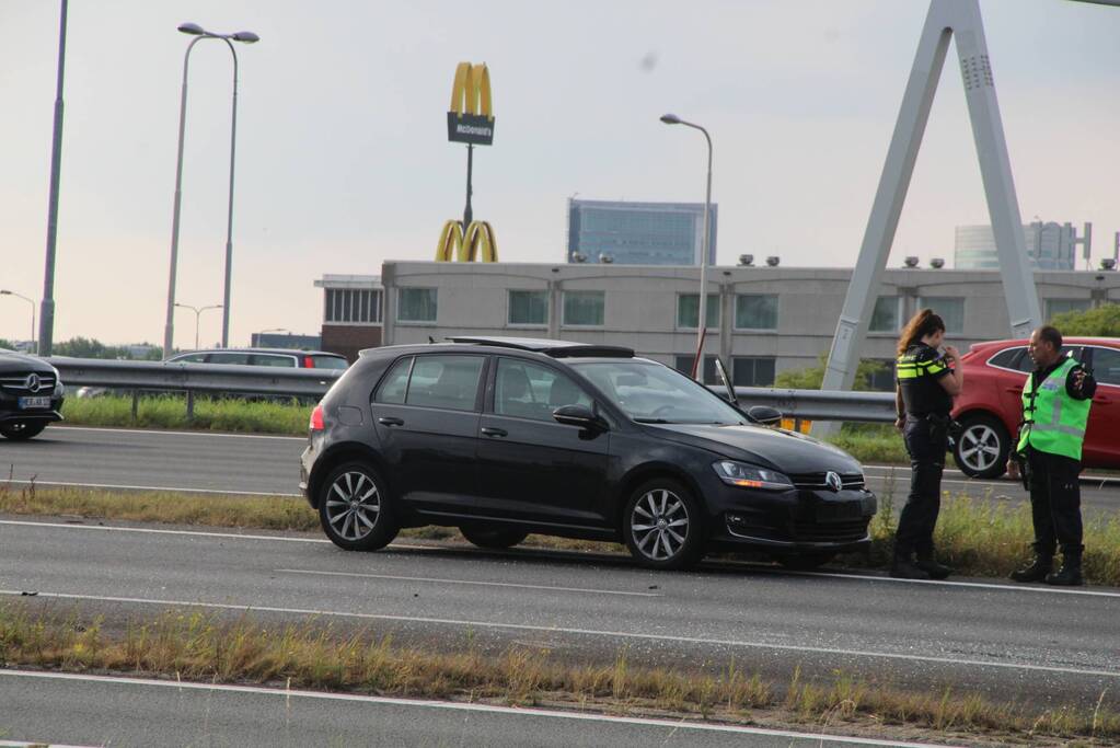 Veel schade bij ongeval met meerdere voertuigen