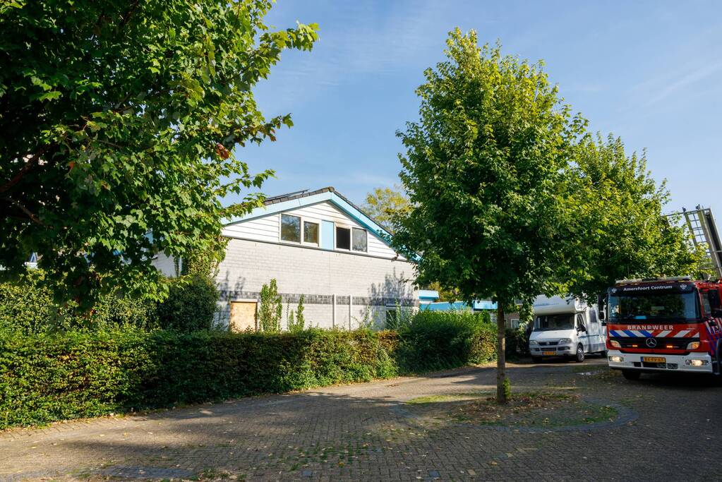 Veel rook bij slaapkamerbrand