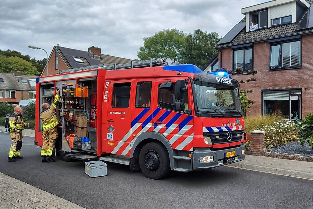 Woning geventileerd na keukenbrand