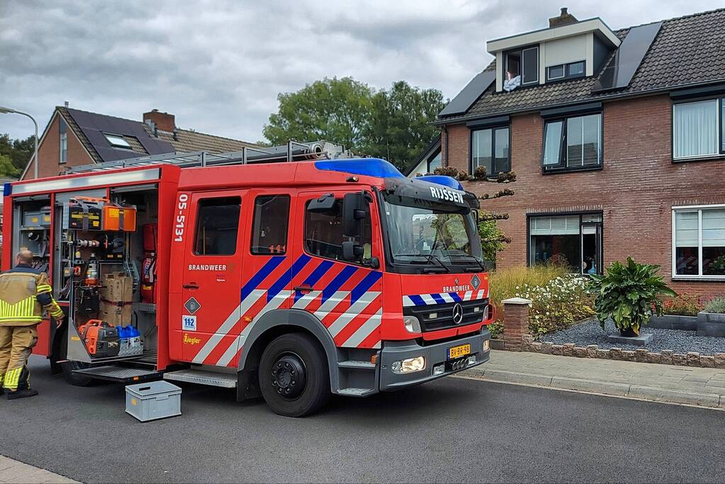 Woning geventileerd na keukenbrand