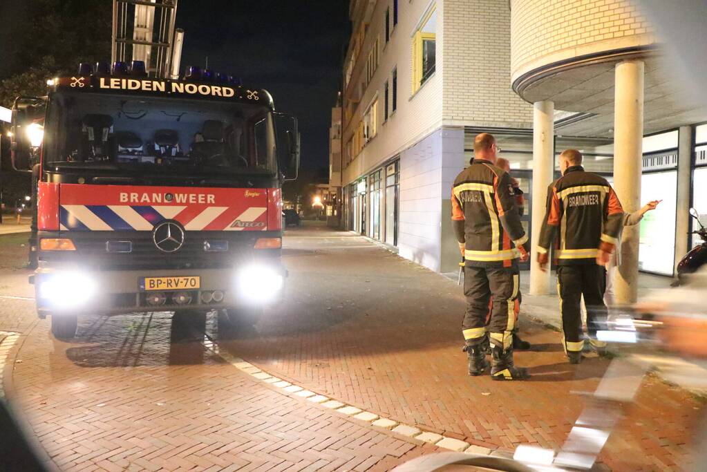 Brandweer redt buitengesloten persoon