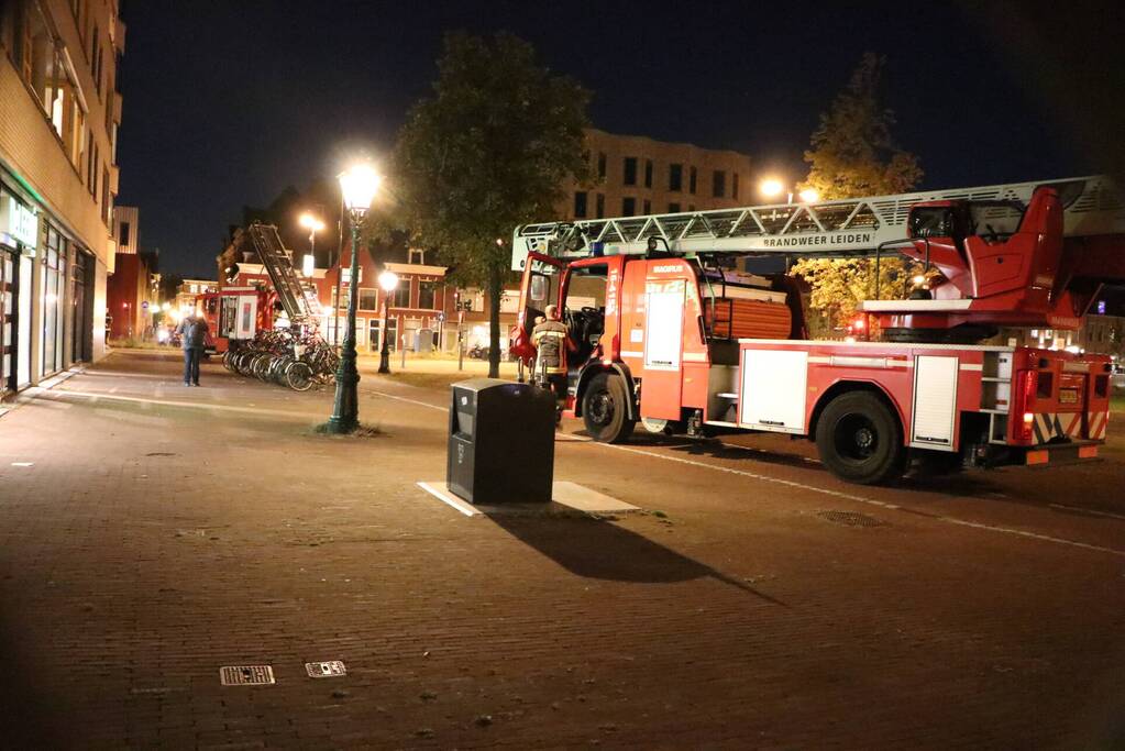 Brandweer redt buitengesloten persoon