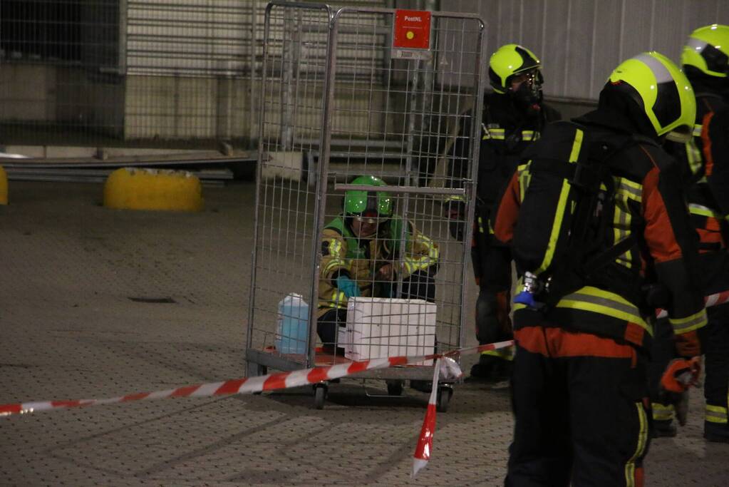 Hulpdiensten onderzoeken gevaarlijke stof PostNL