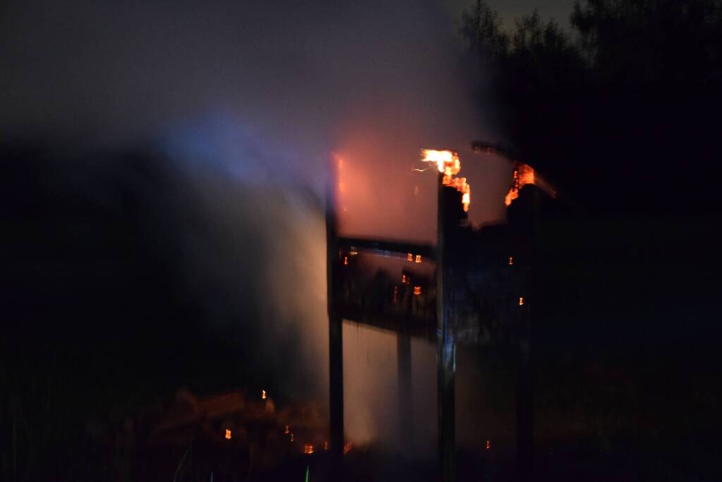 Insectenhotel vat vlam