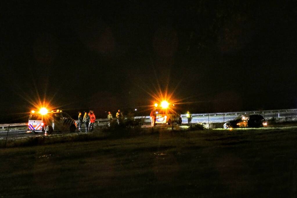 Persoon gewond bij ongeval op Rijksweg