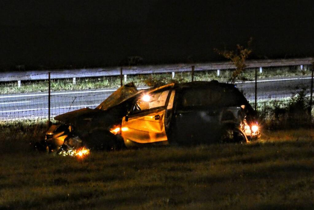 Persoon gewond bij ongeval op Rijksweg