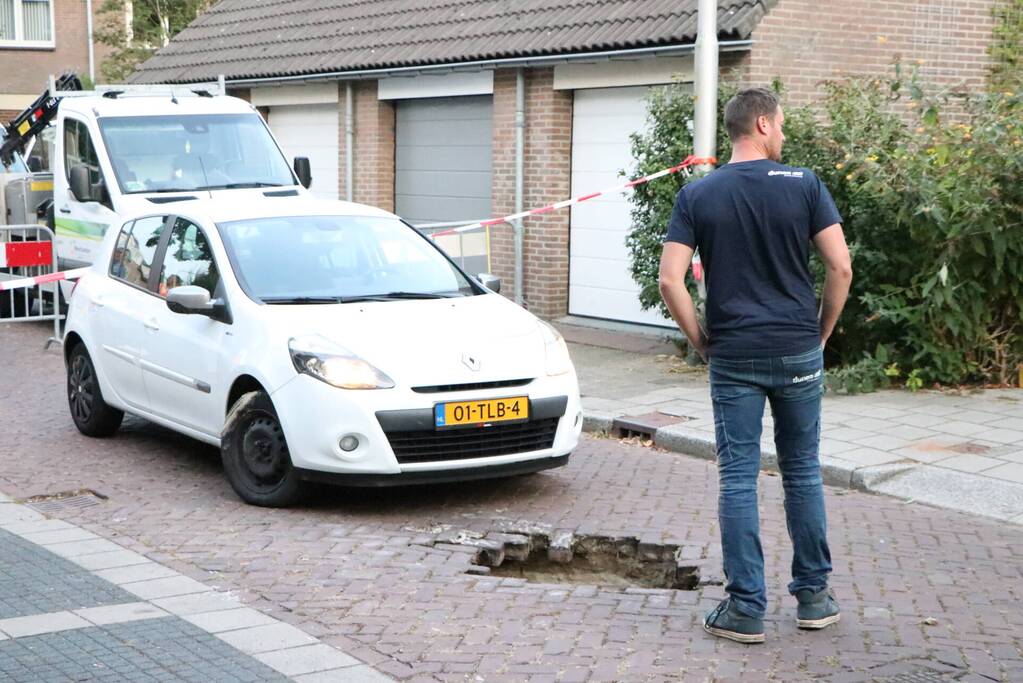 Meerdere sinkholes zorgen voor wateroverlast
