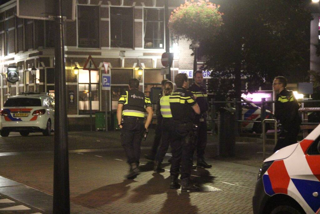 Agenten in kogelwerende vesten bij casino