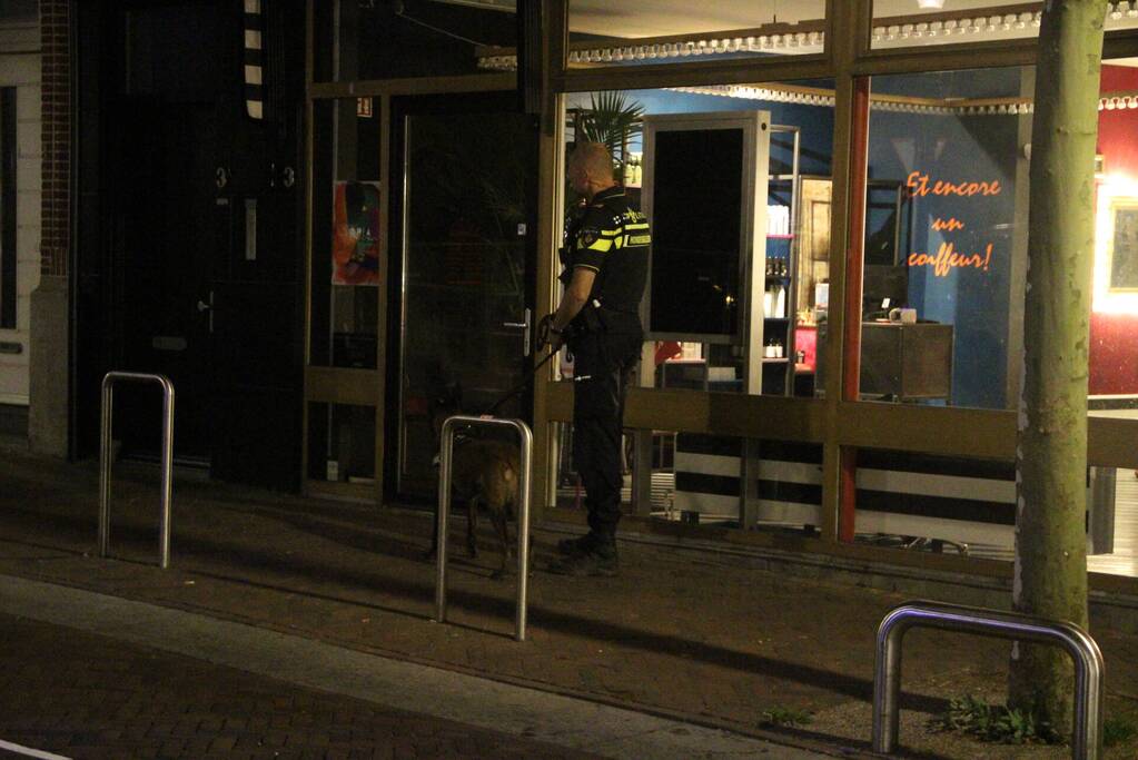 Agenten in kogelwerende vesten bij casino