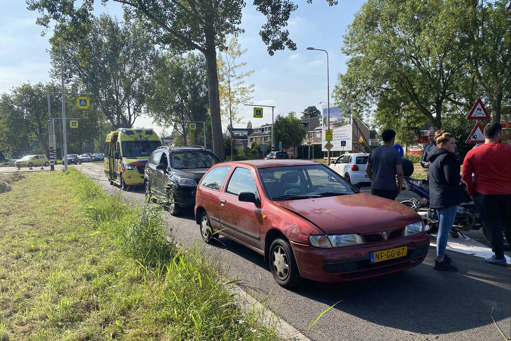 Schade bij kop-staart botsing