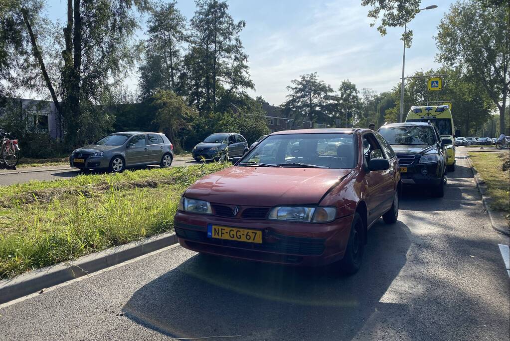 Schade bij kop-staart botsing