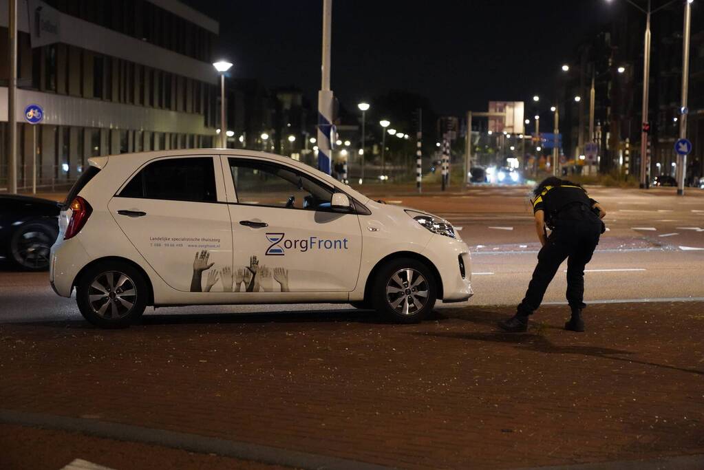Dronken fietser veroorzaakt ongeval