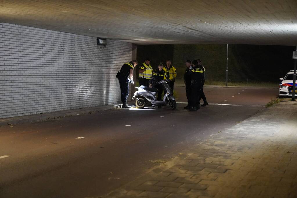 Scooterrijder ernstig gewond bij eenzijdig ongeval