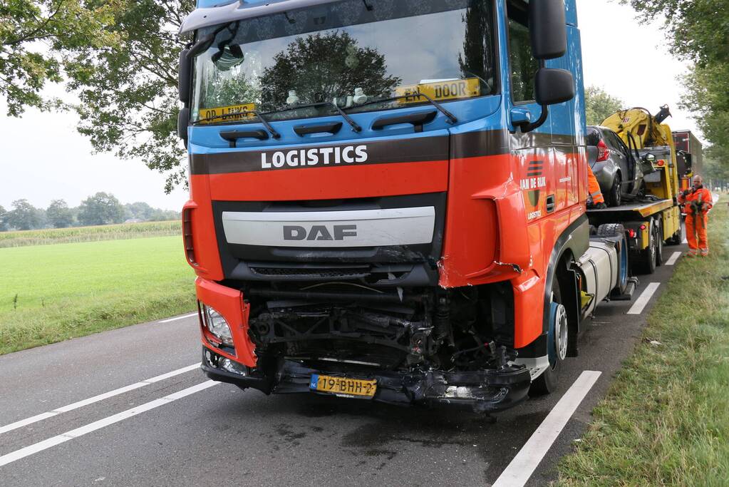 Bestuurder overleden bij ernstig ongeval