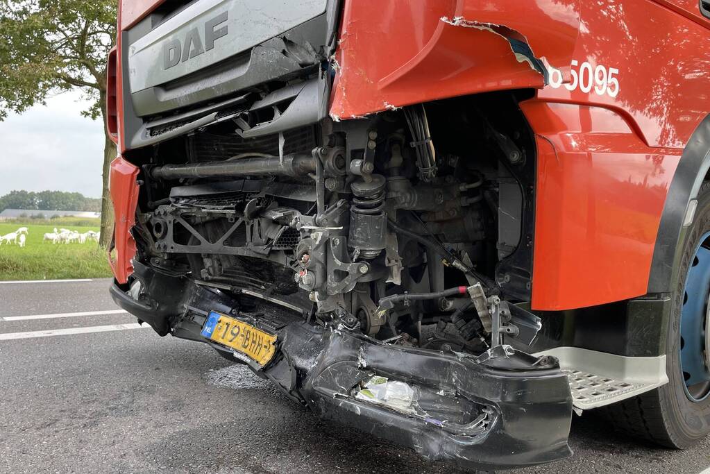 Bestuurder overleden bij ernstig ongeval