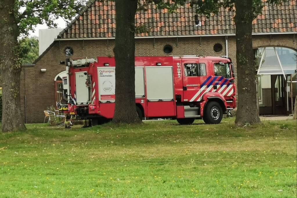 Pand zorgboerderij ontruimd door brand in matras