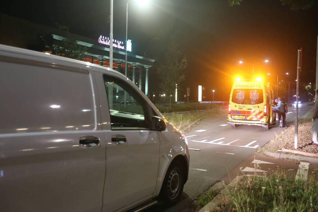 Persoon gewond bij ongeval met bestelbus