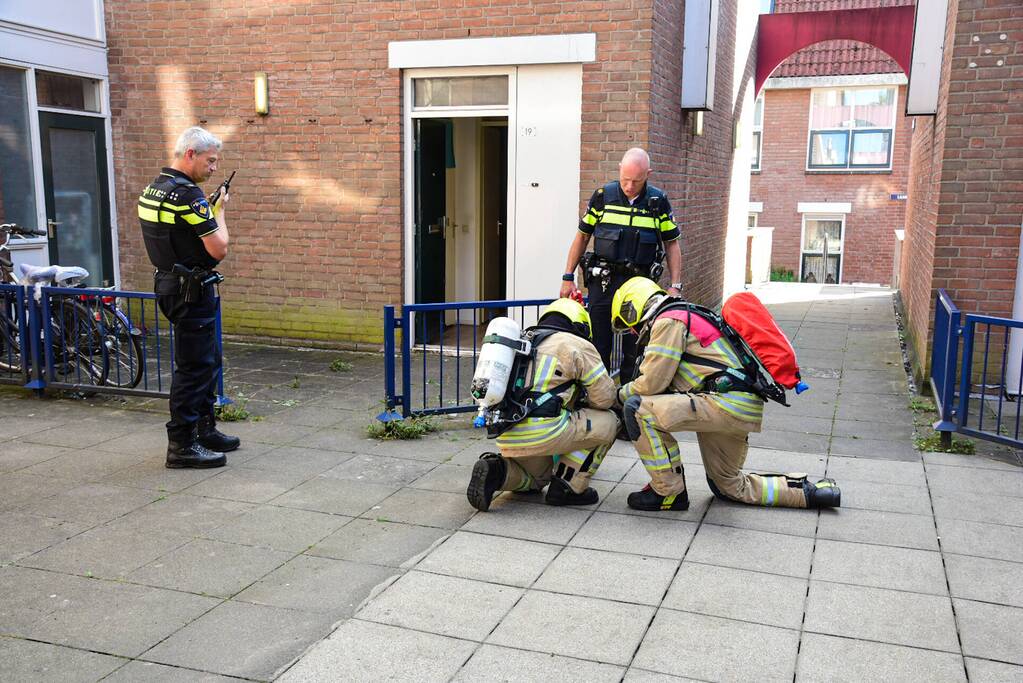 Politie houdt persoon aan na dreiging met gaskraan