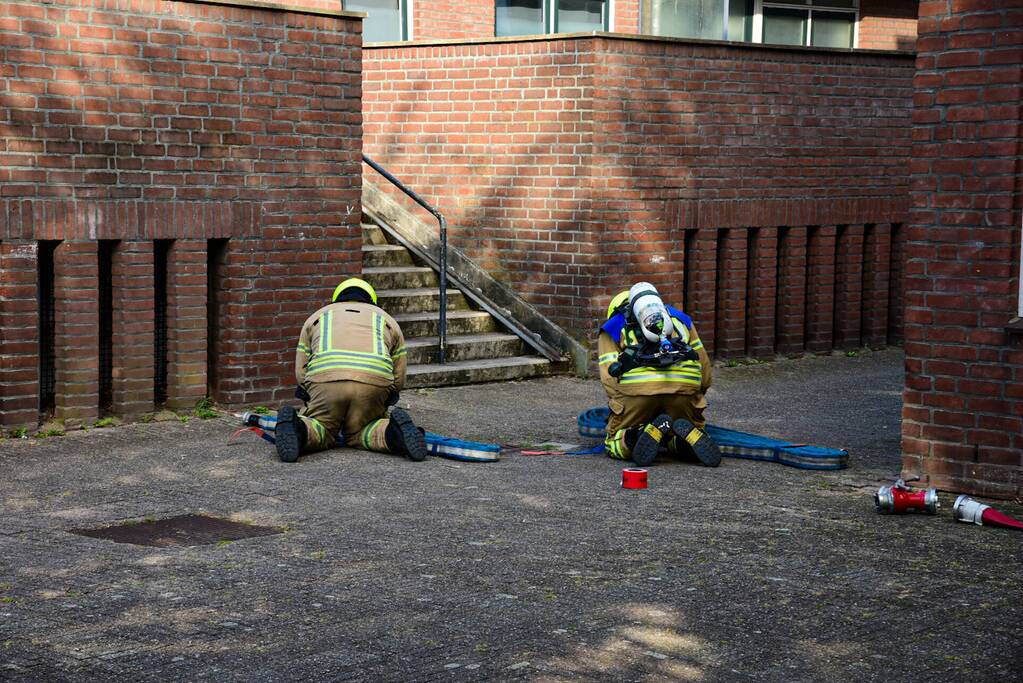 Politie houdt persoon aan na dreiging met gaskraan