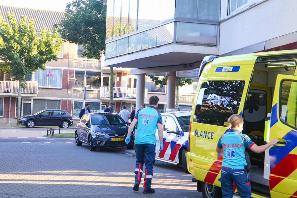 Scooterrijder gewond na uitwijkmanoeuvre