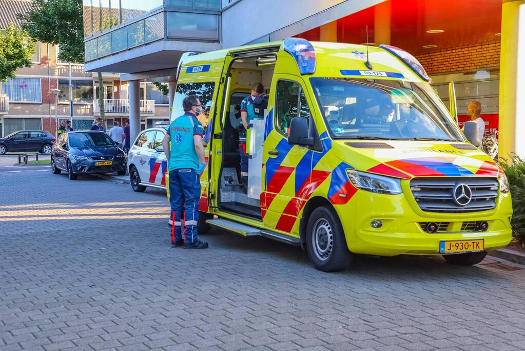 Scooterrijder gewond na uitwijkmanoeuvre