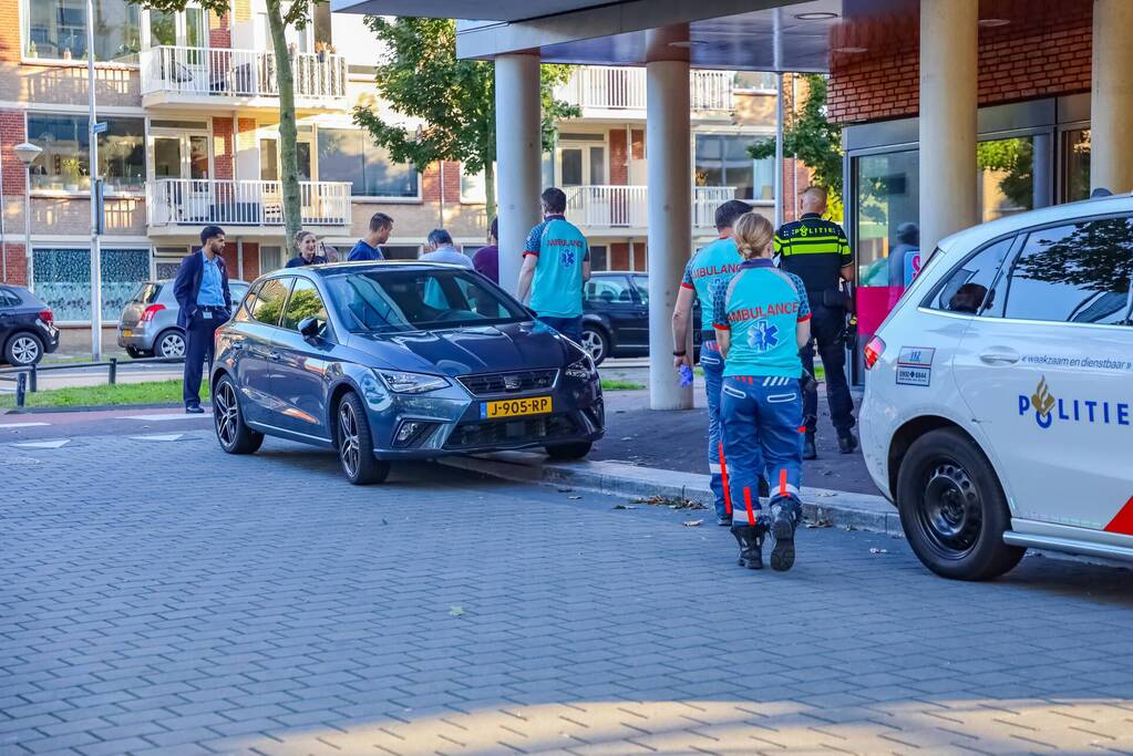 Scooterrijder gewond na uitwijkmanoeuvre
