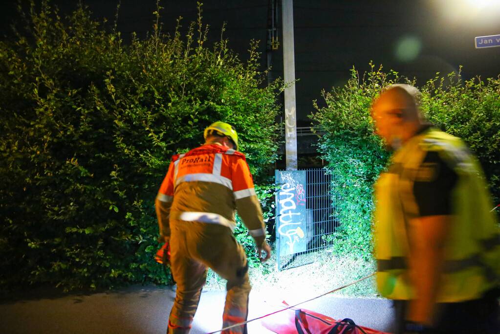 Geen treinverkeer mogelijk na aanrijding