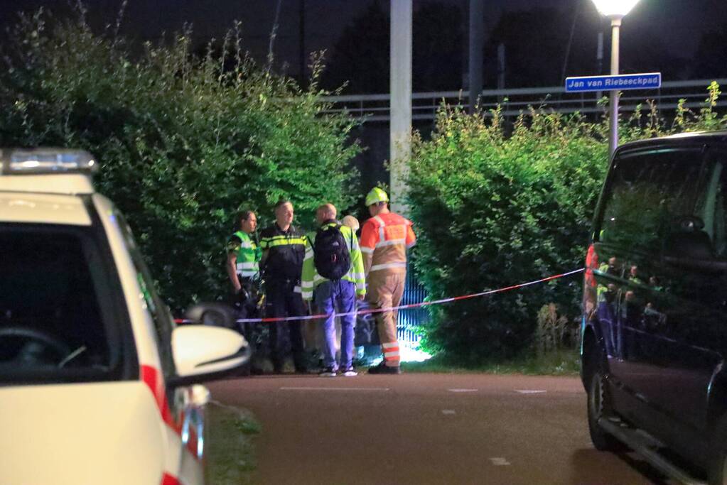 Geen treinverkeer mogelijk na aanrijding