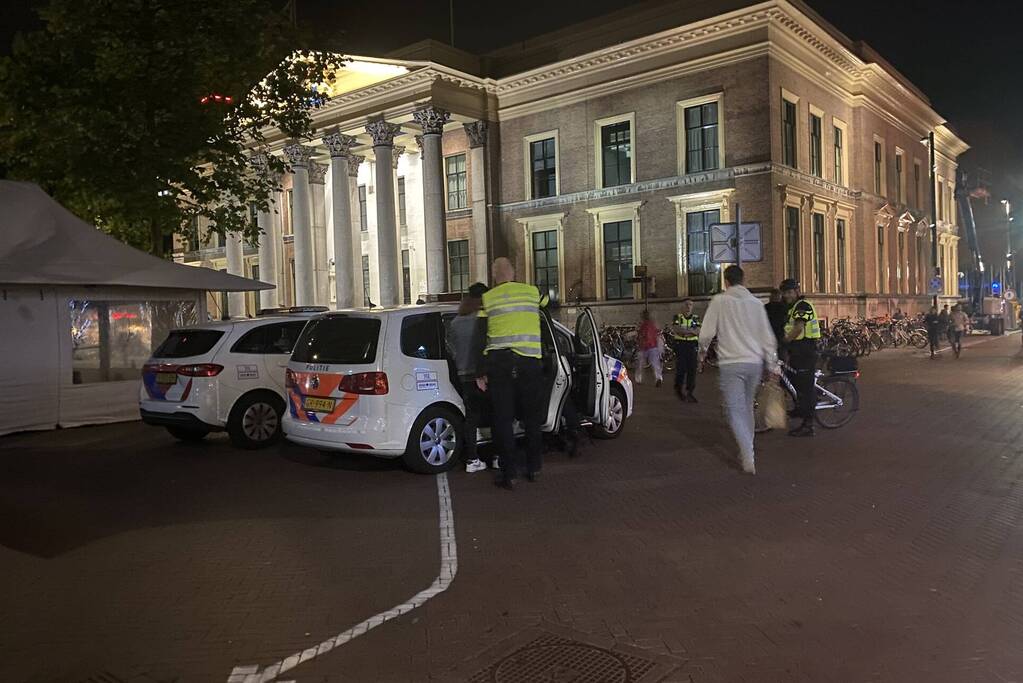 Politie houdt persoon voor rijden onder invloed